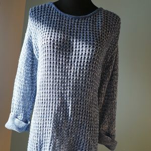 J Jill cotton/linen blend spring sweater Sz L